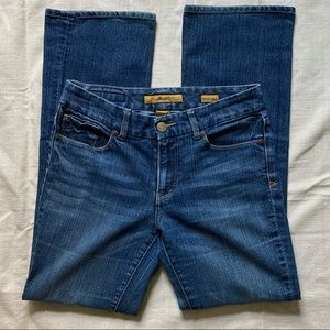 Vintage Seven7 Premium Denim Dark Wash Boot Cut Jeans Y2K